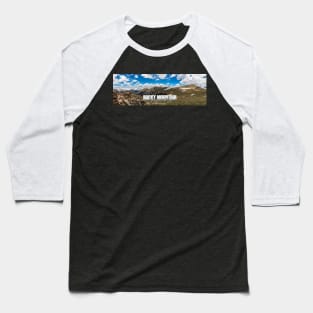 Sundance Mountain Rocky Mountain National Park Baseball T-Shirt